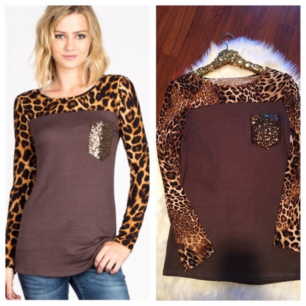 Leopard Top